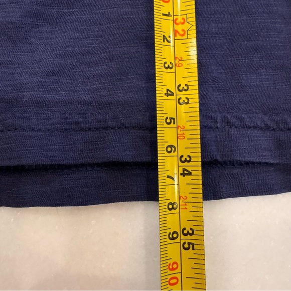 LILLY PULITZER Somerset Dress Size Small Navy Blue Ruffled Sleeves Women’s - Picture 5 of 9